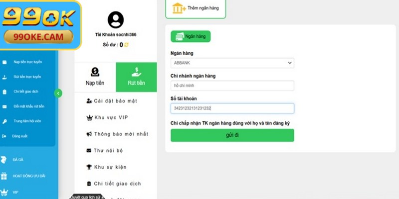99OK - Sân Chơi Đẳng Cấp, Hiện Đại, Dẫn Đầu Xu Thế 25 Quá trình rút thưởng tại nhà cái diễn ra vô cùng nhanh chóng